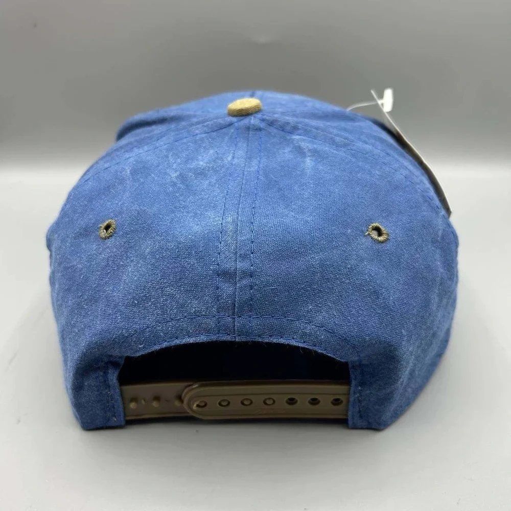 Vintage Montreal Expos Hat Men Blue Brown Signatures MLB Snap Back Cap New